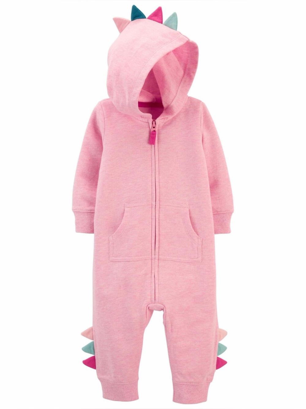Carter's Baby Dinosaur Zip-Up Jumpsuit- 6m